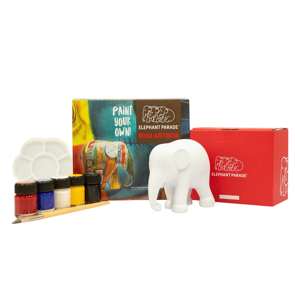 Mini Artbox elephant statue Elephant Parade